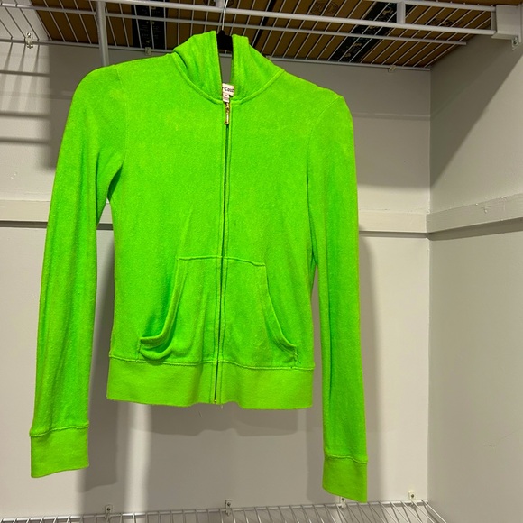 Juicy Couture Tops - Juicy Couture Women’s Terry Cloth Tracksuit  Pant and Hoodie - Used Condition